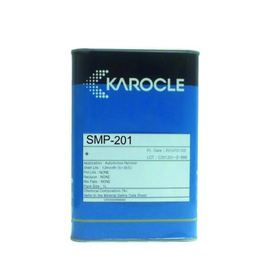 Купить Грунт 1К SMP201 1Л - Адгезионный прозрачный грунт по пластику, 1 слой, сушка 10 мин, 1л KAROCLE в магазине СтройРесурс от производителя KAROCLE