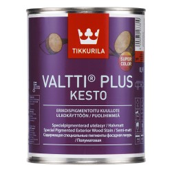 VALTTI PLUS KESTO (база OPP) фасадный антисептик для древесины (водн., цветостойкий), 0.9л Тиккурила