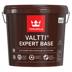 VALTTI EXPERT BASE биозащитная грунтовка для древесины для внутр. и наружн. работ, бесцветный, водн.основа, 2.7л Тиккурила