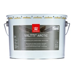 VALTTI ARCTIC  (база EP) перламутровая фасадная лазурь для древесины, 9л Тиккурила
