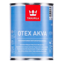 OTEX AKVA белый (база A) грунт водный адгезионный для проблемных поверхностей, 0.9л Тиккурила