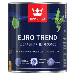 EURO TREND C краска (база C) для обоев и стен матовая, 0.9л Тиккурила