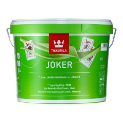 JOKER C краска (база C) матовая гипоаллергенная, шелковистая, 9л Тиккурила [878]