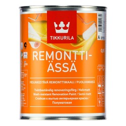 REMONTTI-ASSA A краска (база A белая) п/матовая гипоаллергенная, 0.9л Тиккурила