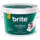 Купить Краска BRITE PROFESSIONAL фасадная силиконизированная белая матовая база А, ведро 2,7 л в магазине СтройРесурс от производителя Brite