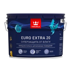 EURO EXTRA 20 C краска экстрастойкая к влаге (база C), 9л Тиккурила