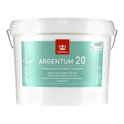 Краска "ARGENTUM 20" (база А белая) п/мат., моющаяся антимикробная, 2.7л Тиккурила