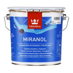 MIRANOL A эмаль (база A белая) тиксотропная алкидная, 2.7л Тиккурила