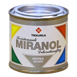 Декоративная краска "MIRANOL серебристая", 0.1л Тиккурила
