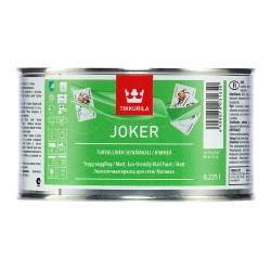 JOKER A краска (база A белая) матовая гипоаллергенная, шелковистая, 0.225л Тиккурила