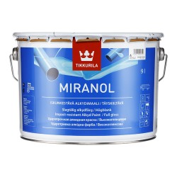 MIRANOL A эмаль (база A белая) тиксотропная алкидная, 9л Тиккурила