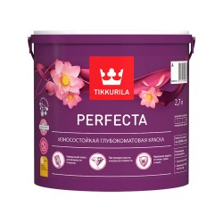 HARMONY PERFECTA/PERFECTA A краска (база A белая) интерьерная износостойкая гл/матовая, 2.7л Тиккурила