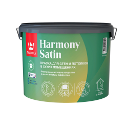 HARMONY SATIN A краска (база A) для интерьеров шелковистая, 0.9л Тикк