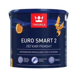 EURO SMART 2 VVA краска (база А белая), 2.7л Тиккурила