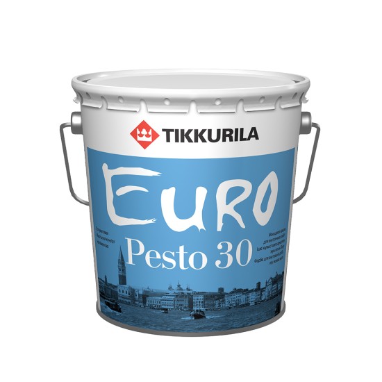 Купить PESTO 30 эмаль (база C прозрачная) полуматовая интерьерная алкидная, 2.7л Тиккурила в магазине СтройРесурс от производителя Tikkurila