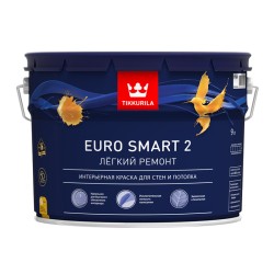 EURO SMART 2 VVA краска (база А белая), 9л Тиккурила