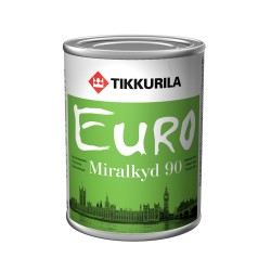 EURO MIRALKYD 90 A эмаль (база A белая) в/глянц. алкидная, 0,9л Тиккурила [P119]