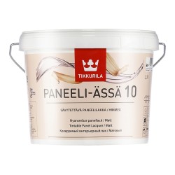 Лак PANEELI-ASSA 10 (матов., водн.основа, EP-база), 2.7л Тиккурила [845]