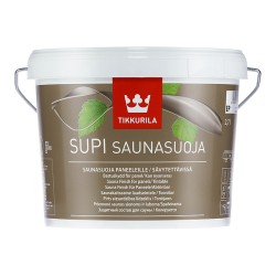 SUPI SAUNASUOJA защитный состав для защиты бани (в т.ч. парилки) (база EP), 2.7л Тиккурила