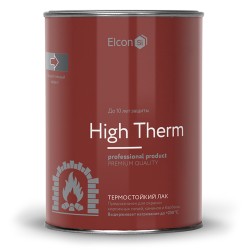 Лак термостойкий (до 250C) "ELCON High Therm", 1л ЭЛКОН