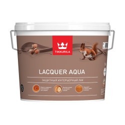 Лак LACQUER AQUA (матовый, водн.основа, EP-база), 9л Тиккурила