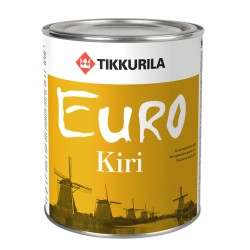 EURO KIRI лак для пола (глянцевый, алкидно-уретановый для вн.работ), 0.9л Тиккурила [P133]