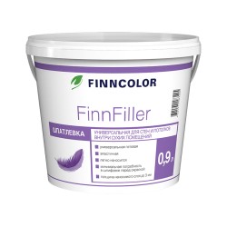 Шпатлевка финишная FINNFILLER, 0.9л Финнколор